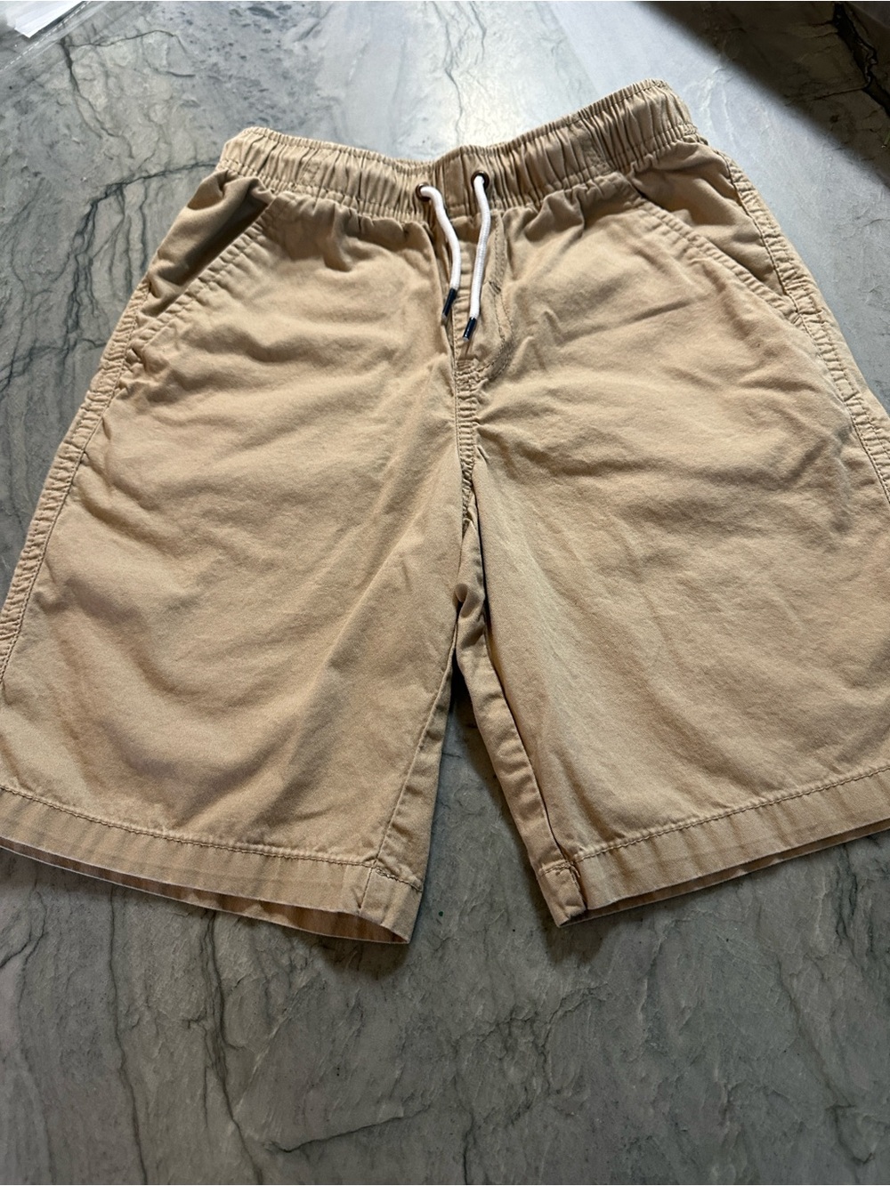 Cat & Jack Tan Drawstring Kids Shorts